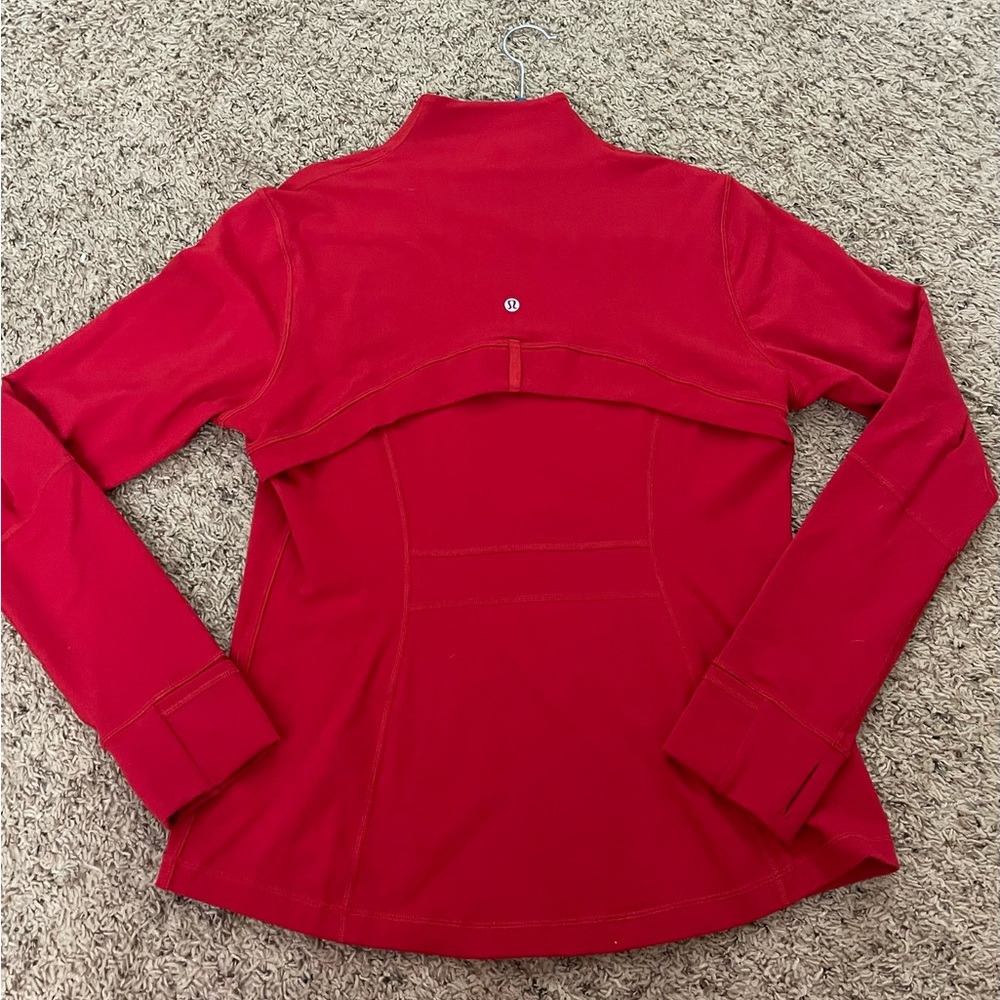 Lululemon Define Jacket Red - Picture 2 of 2